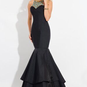 Rachel Allan 2115 Black, size 8